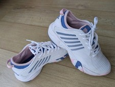 K-Swiss Womens Hypercourt Supreme HB Tennis Trainers, White, UK size 5