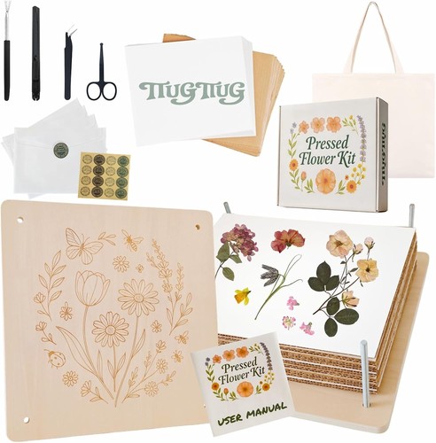 Flower press kit - kit, for