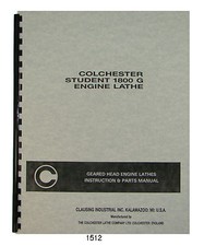 Colchester Student 1800G Lathe