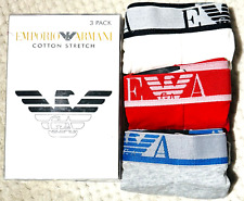 Men's (EA) Emporio Armani 3 Pack Boxer shorts