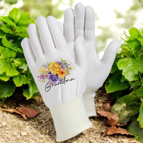 Personalised gardening gloves - personalised,