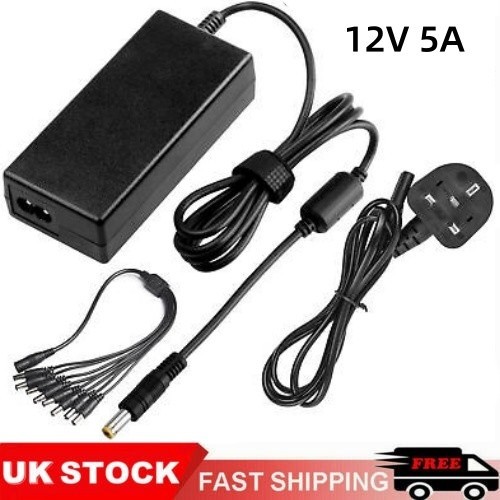 12v power supply split - 12v, 5a