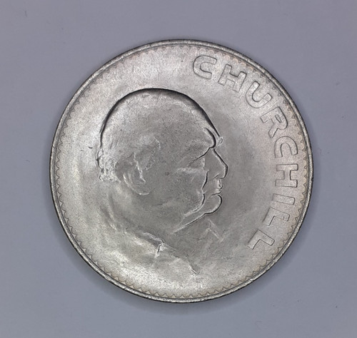 1965 churchill crown coin - coin,