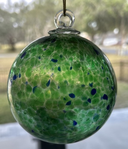 Hand blown art glass witch - witch, /