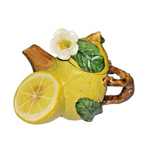 Crown Lemon miniature teapot