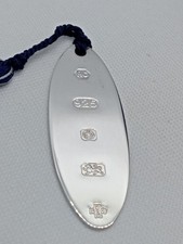 Fully Hallmarked 925 Silver Bookmark with Tassel  Boxed  New Old Stock