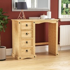 4-Drawer Pine Wood Dressing