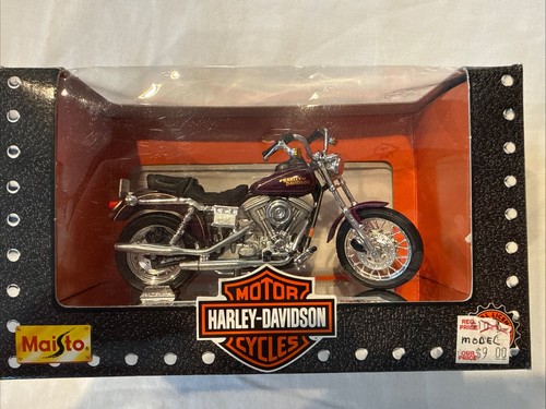 Harley davidson maisto - davidson, 1:18