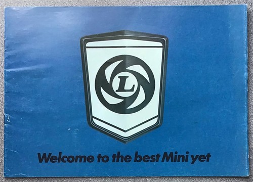 Mini car range sales brochure - mini,
