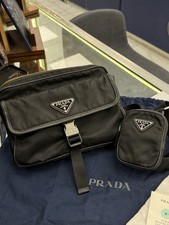 PRADA BLACK RE-NYLON AND
