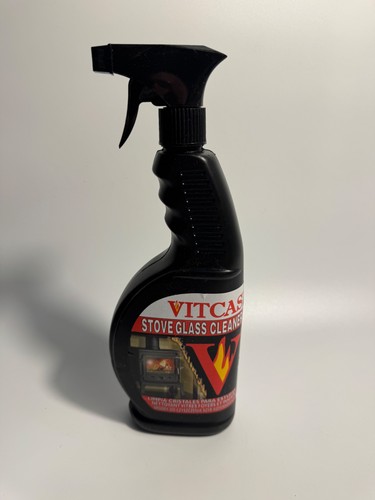 Stove glass cleaner spray - stove,