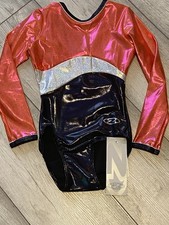  BNWT The Zone  competition Leotard 28” 7-8 Years 