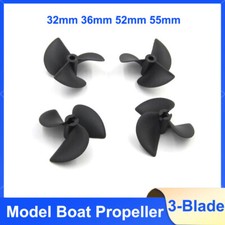 Model Boat 3-BIade Plastic Propeller 32mm-55mm Right Hand, Left Hand M3 M4 M4.8