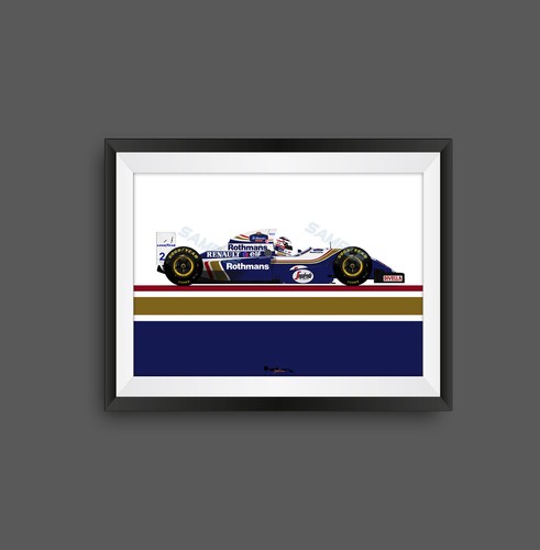 Nigel mansell williams fw16 - mansell,