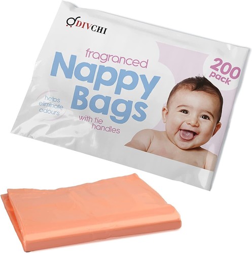 Disposable tie handle nappy - tie,