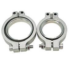 Universal 304 Stainless V band New Flang/Clamp Set For MVR 44mm Wastegate V-band