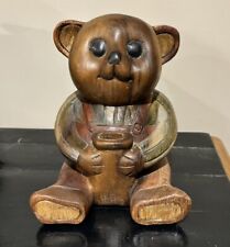 Carved Wooden Bear