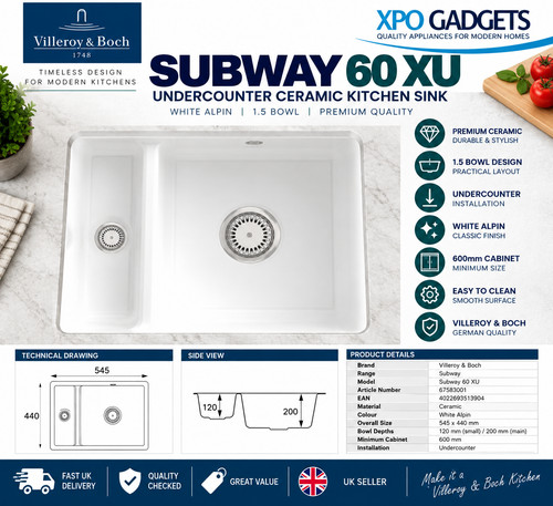 Villeroy boch subway 60 xu - &,