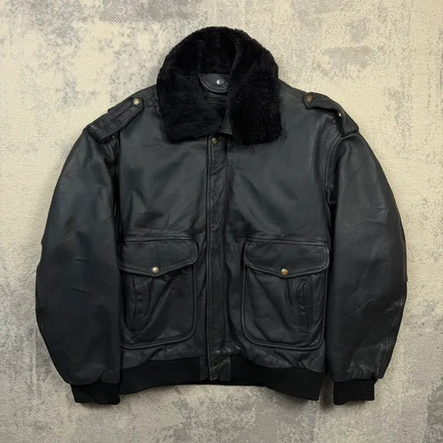 80s genuine leather - genuine, a2