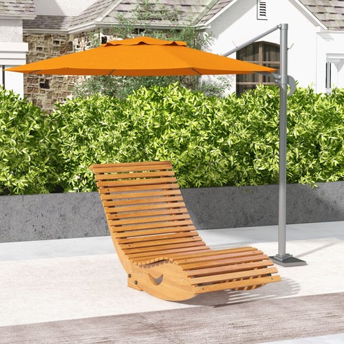 Garden rocking chair slatted - rocking,