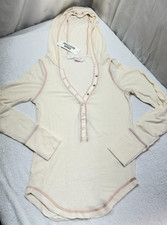 Urban Outfitters Hooded Henley