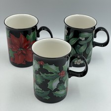 3 x Dunoon Mugs • Holly /