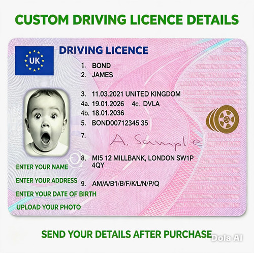 Custom personalised driving - personalised,
