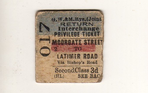 Railway ticket m rys - ticket, &