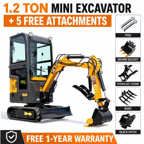 New 2ton mini excavator - new,