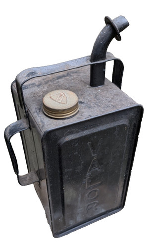 Vintage valor petrol - can, with
