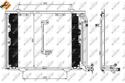 Nrf 35214 condenser air - nrf, condenser,