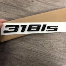 Gloss Black Letter Number 318