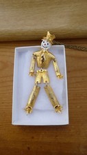 VINTAGE SCARECROW NECKLACE COSTUME JEWELLERY FULLY JOINTED RARE