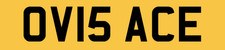OV NUMBER PLATE PRIVATE