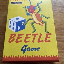 RETRO STYLE BUILD A BEETLE GAME  2 - 4 PLAYERS GREAT FAMILY FUN 100% COMPLETE **
