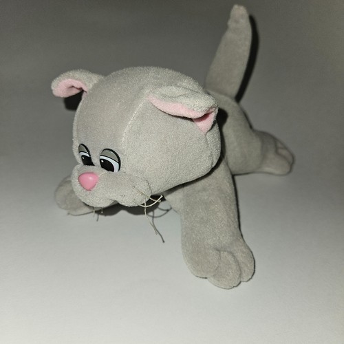 Pound purrries gray kitty cat - gray,