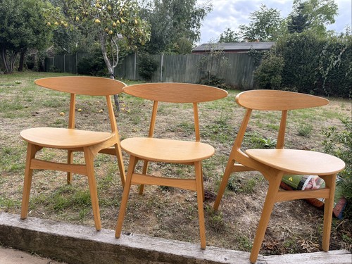 Three solid oak - three,