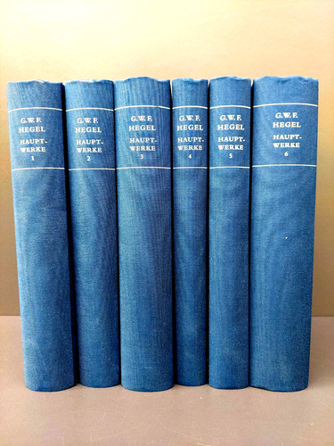Hegel main works in - w.,