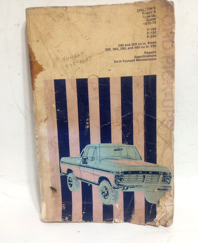 Ford pickups chilton repair - pickups, chilton's