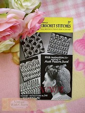 Vintage 40s Crochet Pattern