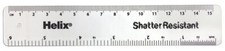 Helix Clear Ruler 15cm 6inch