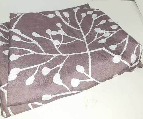 Cotton sprig heather grommet - sprig,