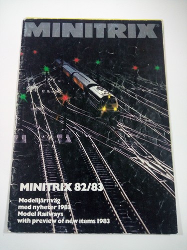 Minitrix catalogue n - 82/83,