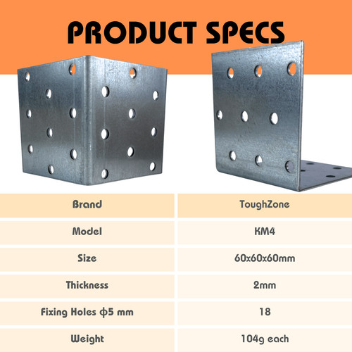 Metal corner brackets - metal, steel
