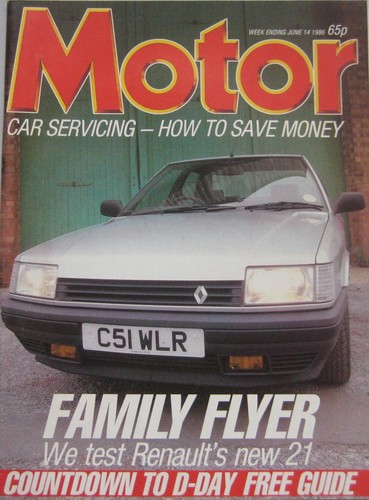 Motor magazine june - motor, 1986