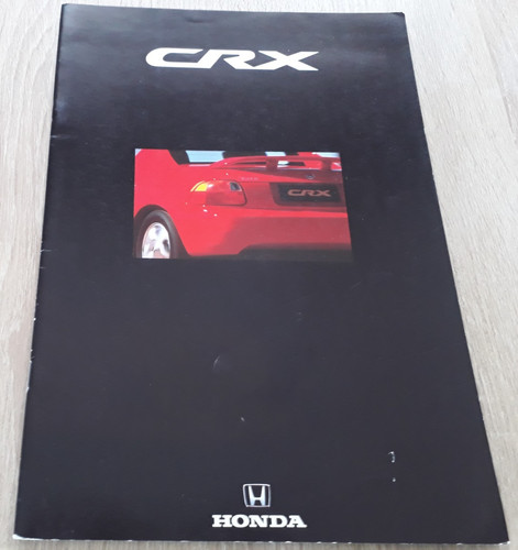 Honda civic crx coupe brochure - civic,
