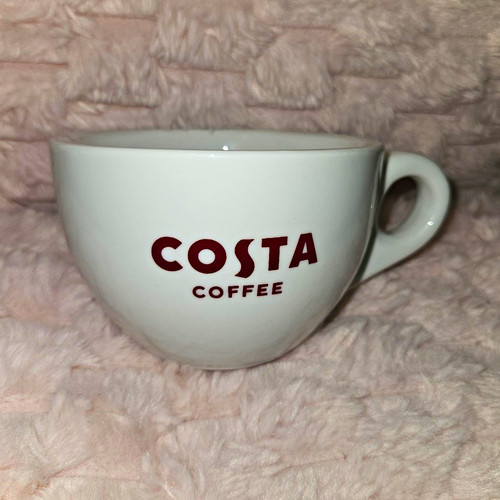 Costa coffee white ceramic - coffee,