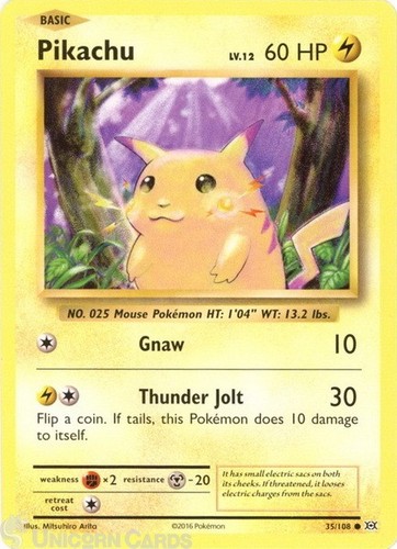 Pikachu 108 common - pikachu, :