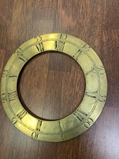 Antique Brass Numaral Loncase Clock Insert