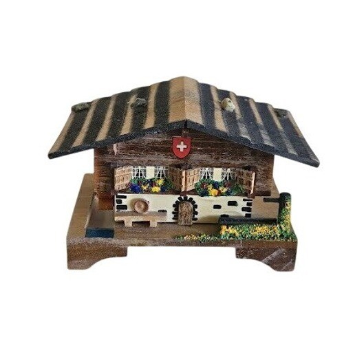 Vintage swiss chalet wooden - vintage,